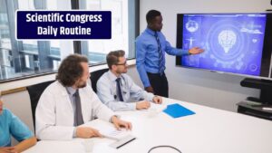 What a Typical Day at a Scientific Congress Looks Like