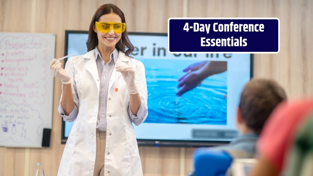 What to Pack When Attending a 4-Day Scientific Conference